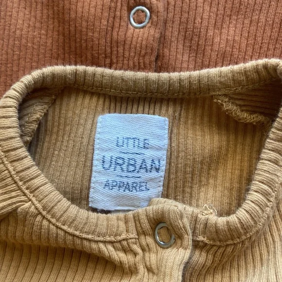 Little Urban Apparel Ribbed Sleepers - Picture 3 of 10